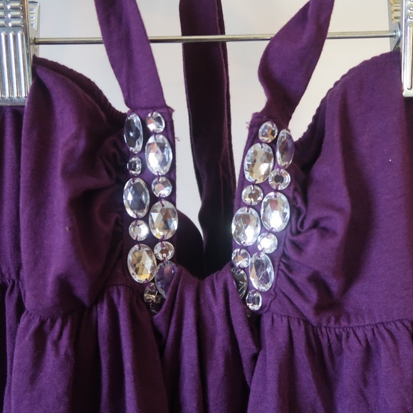 Purple halter top - Picture 2 of 3